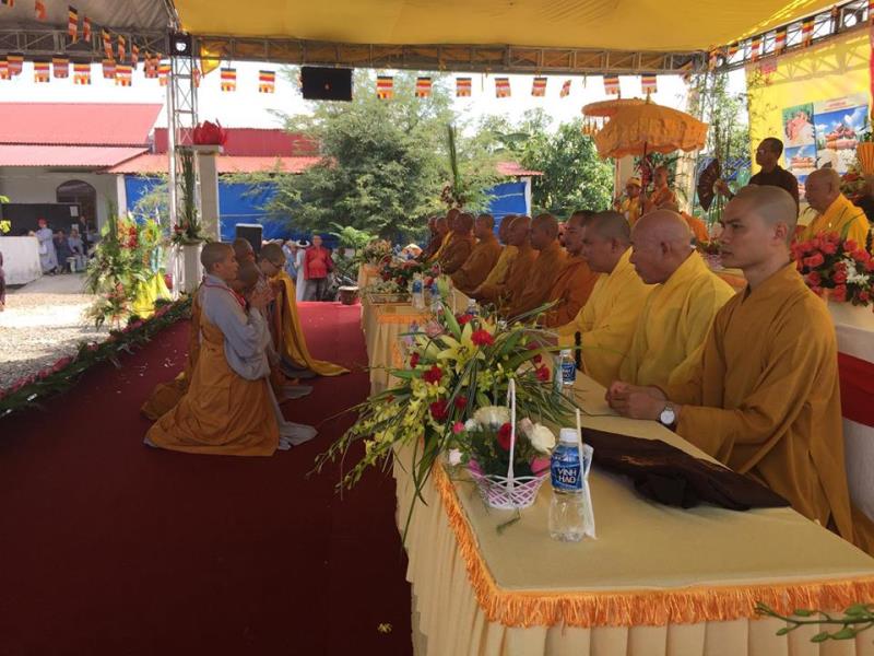 Bình Thuận: Lễ bổ nhiệm trụ trì và đặt đá xây dựng chùa Phước Minh