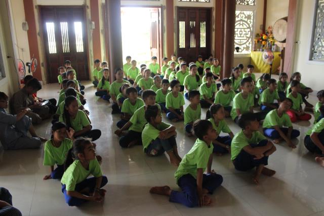 Quảng Trị: Những pháp thoại tại khóa tu Báo hiếu chùa Xuân Thành