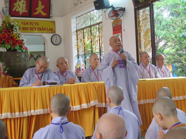 Ban tổ chức Giới trường Ni sách tấn giới tử