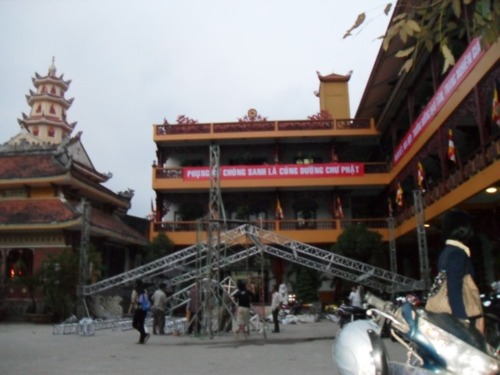 Chùm ảnh: Sẵn sàng cho giờ khai mạc Hội nghị SakyaDhita
