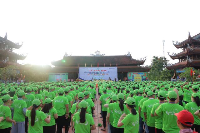 Cần Thơ: Trọng thể khai mạc Hội trại tuổi trẻ Phật giáo 11