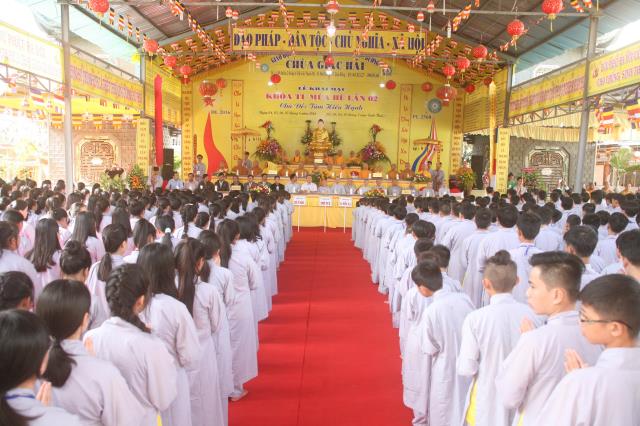 Lâm Đồng: Khai mạc khóa tu mùa hè tại chùa Giác Hải