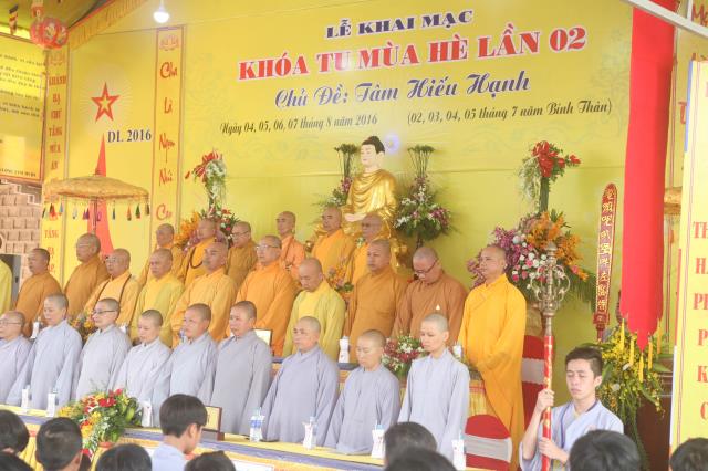 Lâm Đồng: Khai mạc khóa tu mùa hè tại chùa Giác Hải