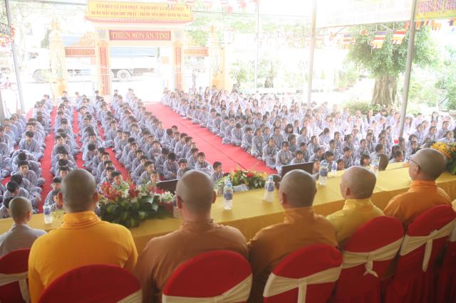 Lâm Đồng: Khai mạc khóa tu mùa hè tại chùa Giác Hải