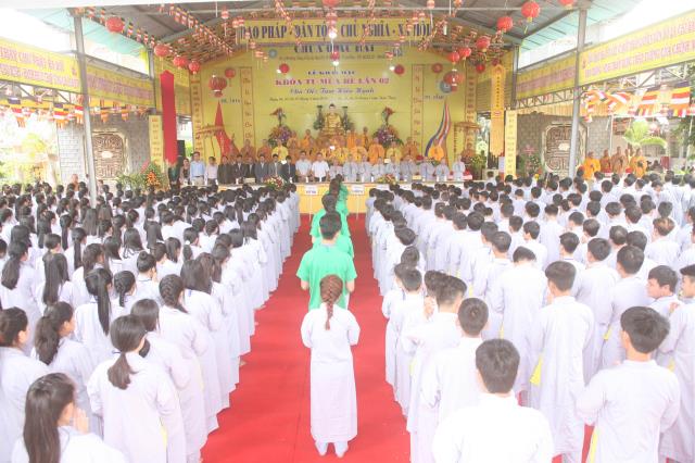 Lâm Đồng: Khai mạc khóa tu mùa hè tại chùa Giác Hải
