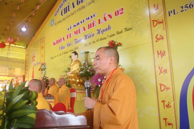Lâm Đồng: Khai mạc khóa tu mùa hè tại chùa Giác Hải