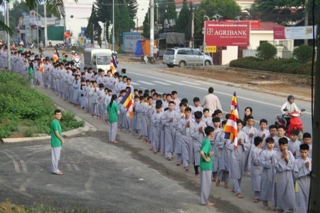 Lâm Đồng: Những hoạt động ý nghĩa tại khóa tu mùa hè chùa Giác Hải