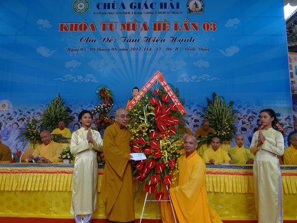 Lâm Đồng: Chùa Giác Hải khai mạc khóa tu mua hè cho 600 bạn trẻ