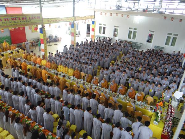 Lâm Đồng: Chùa Giác Hải khai mạc khóa tu mua hè cho 600 bạn trẻ