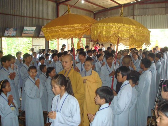 Daknong: Khóa tu mùa hè tại chùa Pháp Viên