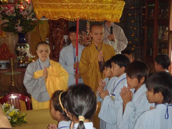 Daknong: Khóa tu mùa hè tại chùa Pháp Viên