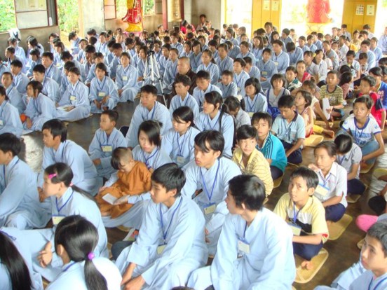 Daknong: Khóa tu mùa hè tại chùa Pháp Viên