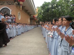 Khóa tu mùa hè chùa Hoằng Pháp - Hóc Môn