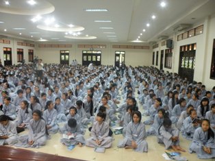 Khóa tu mùa hè chùa Hoằng Pháp - Hóc Môn
