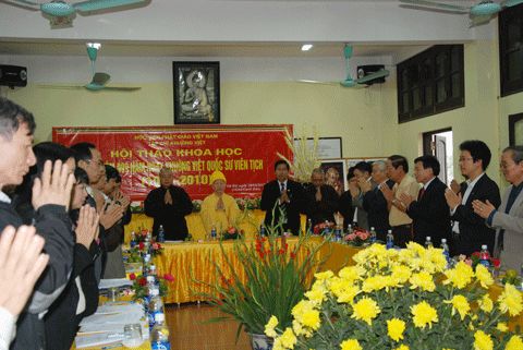 Hội thảo khoa học kỷ niệm 999 năm ngày mất của Quốc Sư Khuông Việt (1011- 2010 )