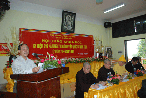 Hội thảo khoa học kỷ niệm 999 năm ngày mất của Quốc Sư Khuông Việt (1011- 2010 )