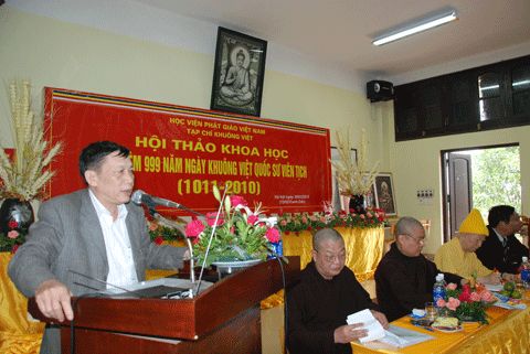 Hội thảo khoa học kỷ niệm 999 năm ngày mất của Quốc Sư Khuông Việt (1011- 2010 )