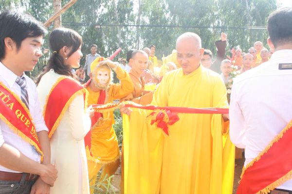 Đồng Tháp – Mừng lễ bổ nhiệm trụ trì chùa Quê Hương