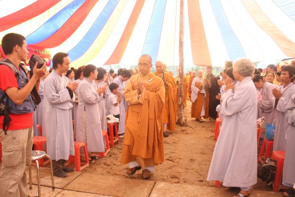 Đồng Tháp – Mừng lễ bổ nhiệm trụ trì chùa Quê Hương