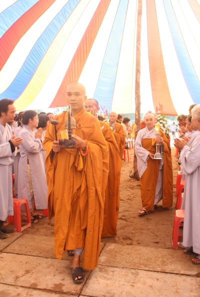 Đồng Tháp – Mừng lễ bổ nhiệm trụ trì chùa Quê Hương