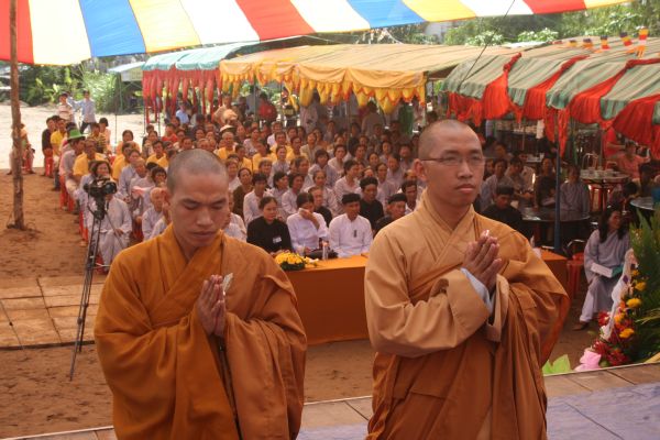 Đồng Tháp – Mừng lễ bổ nhiệm trụ trì chùa Quê Hương