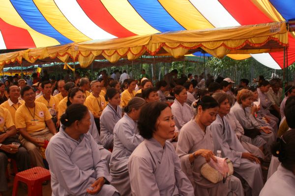 Đồng Tháp – Mừng lễ bổ nhiệm trụ trì chùa Quê Hương