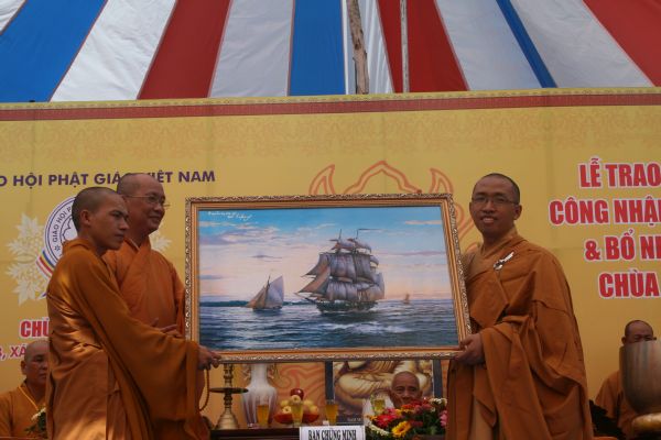 Đồng Tháp – Mừng lễ bổ nhiệm trụ trì chùa Quê Hương