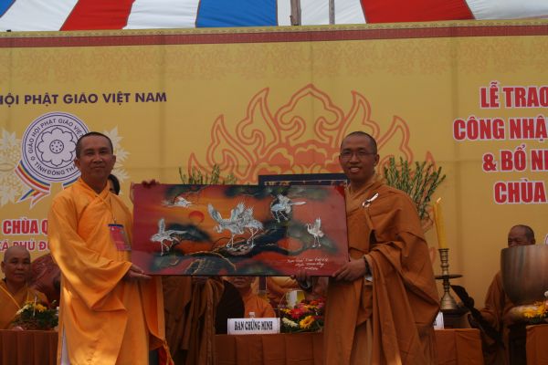 Đồng Tháp – Mừng lễ bổ nhiệm trụ trì chùa Quê Hương
