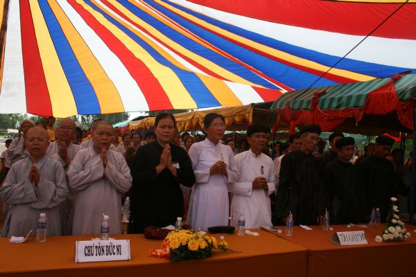Đồng Tháp – Mừng lễ bổ nhiệm trụ trì chùa Quê Hương