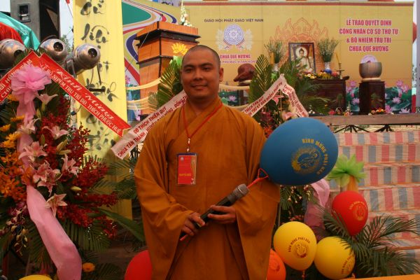 Đồng Tháp – Mừng lễ bổ nhiệm trụ trì chùa Quê Hương
