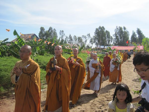 Đồng Tháp – Mừng lễ bổ nhiệm trụ trì chùa Quê Hương