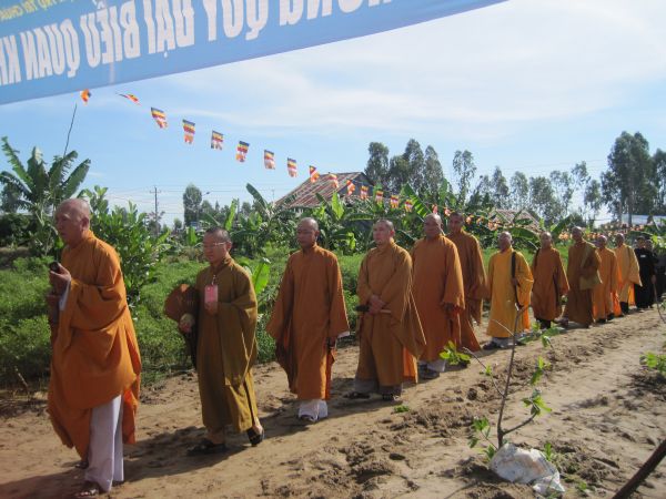 Đồng Tháp – Mừng lễ bổ nhiệm trụ trì chùa Quê Hương