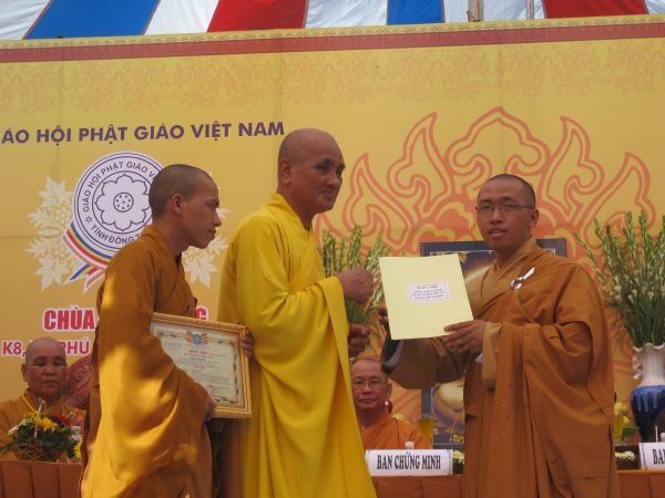 Đồng Tháp – Mừng lễ bổ nhiệm trụ trì chùa Quê Hương