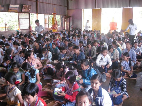 Daknong: Khóa tu mùa hè tại chùa Pháp Viên