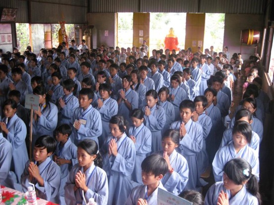 Daknong: Khóa tu mùa hè tại chùa Pháp Viên