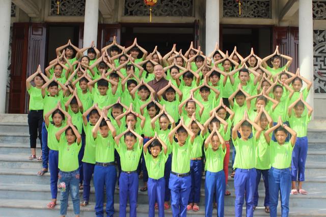 Quảng Trị: Những hình ảnh sinh hoạt khóa tu báo hiếu dành cho giới trẻ