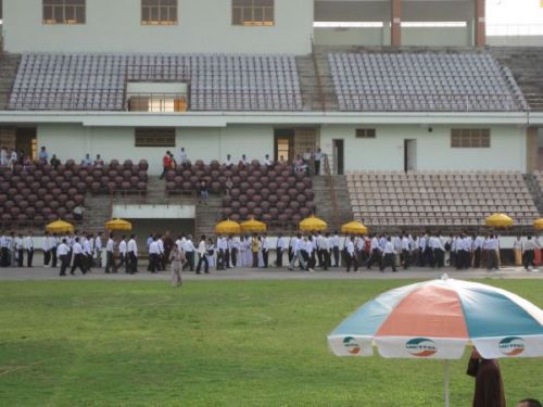 Tổng diễn tập cho chương trình Lễ Khai mạc  Hội thảo Hoằng pháp 2010