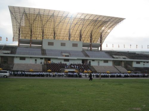 Tổng diễn tập cho chương trình Lễ Khai mạc  Hội thảo Hoằng pháp 2010