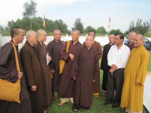 Tổng diễn tập cho chương trình Lễ Khai mạc  Hội thảo Hoằng pháp 2010