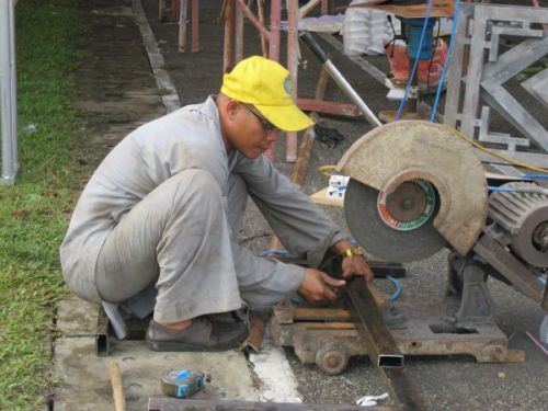 Tổng diễn tập cho chương trình Lễ Khai mạc  Hội thảo Hoằng pháp 2010