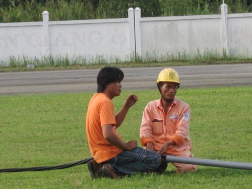 Tổng diễn tập cho chương trình Lễ Khai mạc  Hội thảo Hoằng pháp 2010