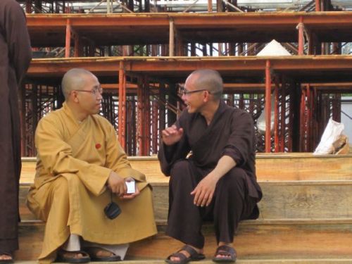 Tổng diễn tập cho chương trình Lễ Khai mạc  Hội thảo Hoằng pháp 2010