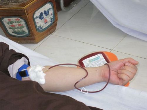 Giọt máu mang tình yêu thương