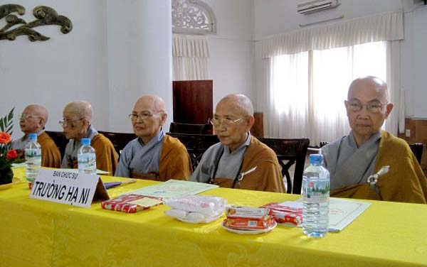 TP.HCM: Lễ Tổng Khai Hạ các điểm An Cư Kiết Hạ PL.2554 – DL.2010