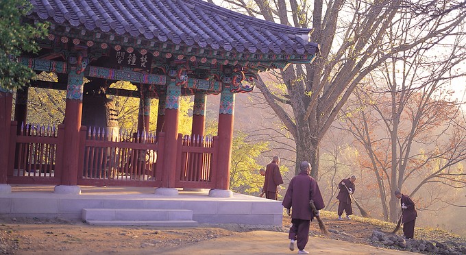 Diễn biến Thiền phái Thái Cổ, Korea