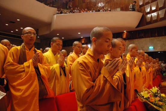 Hà Nội: Bế giảng khoá V và khai giảng khoá VI Học viện PGVN tại Hà Nội
