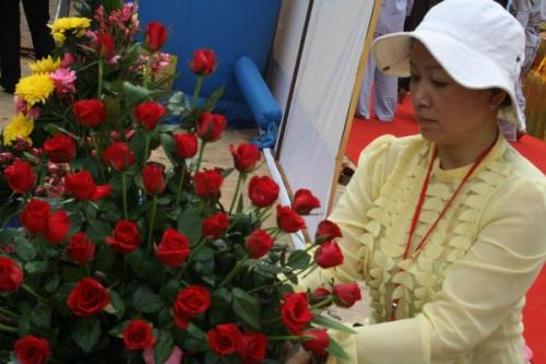 Chùm ảnh: nhộn nhịp hoạt động chào mừng Lễ động thổ chùa Phật Quang Sơn, tỉnh Lạng Sơn