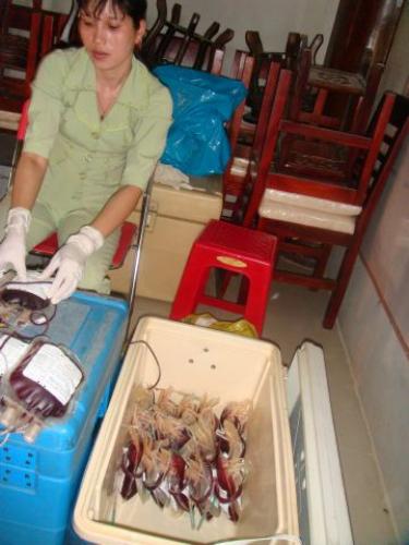 Khởi động hiến máu đón chào hội thảo Phật giáo toàn quốc 2010