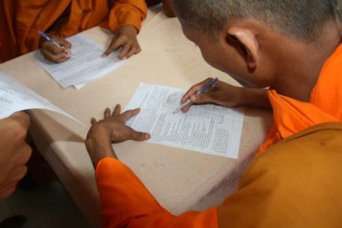 Khởi động hiến máu đón chào hội thảo Phật giáo toàn quốc 2010