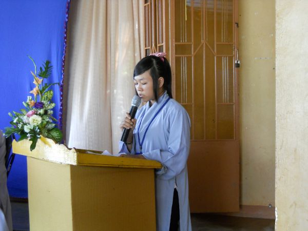 Đắk Lắk: Khai giảng khóa tu Những búp sen non tại chùa Linh Sơn